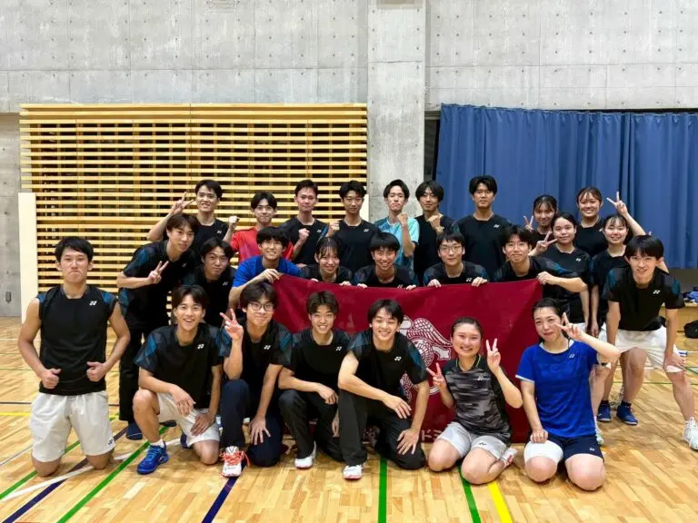 「一橋大学体育会バドミントン部」サムネイル